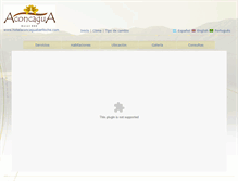 Tablet Screenshot of hotelaconcaguabariloche.com